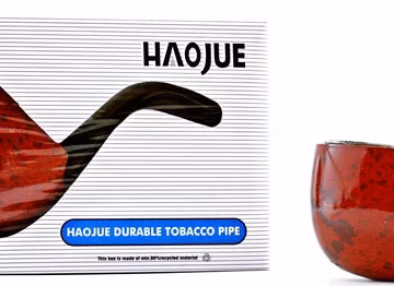 4" Haojue Durable Tobacco Pipe 30024