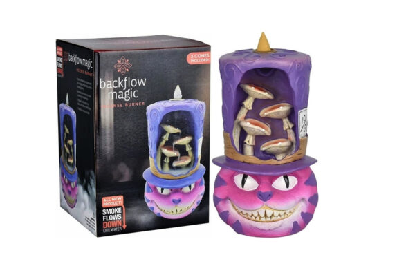Cheshire Cat Back Flow Incense Burner
