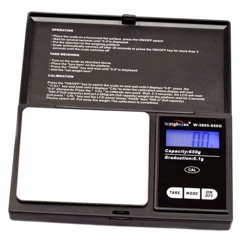 WeighMax 100g x 0.01 Digital Pocket Scale