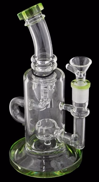 9" Color Rim Inside Loop Recycler Water Pipe - Image 4