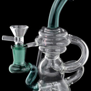 6" Dual Tube Chamber Inline Recycler Water Pipe