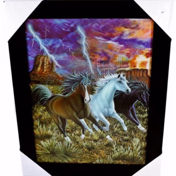 3D Lenticular Picture Frame Mustang 177