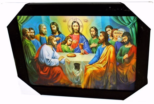 3D Lenticular Picture Frame Jesus Triple Image 307 - Image 3