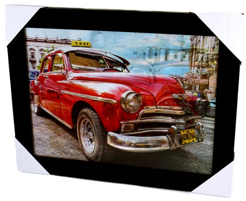 3D Lenticular Picture Frame Hot Rod Triple Image 321