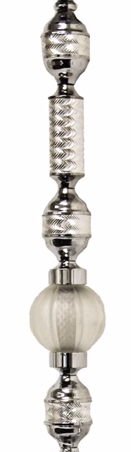 43" Inhale India 1CP Hookah White