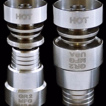 14-19 Domeless 4 In 1 Titanium Nail
