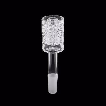 6-Stack Diamond Knot Quartz Banger - 10m