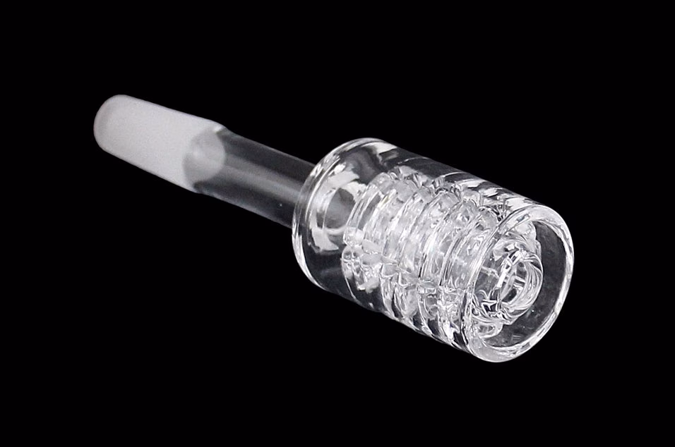 6-Stack Diamond Knot Quartz Banger - 10m