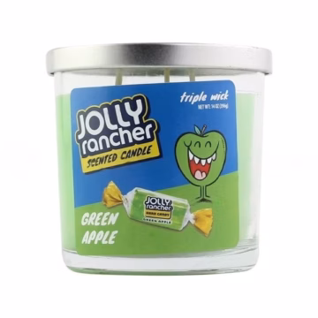 Scented Candle 14oz - Jolly Rancher Green Apple