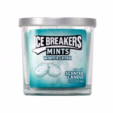Scented Candle 14oz - Ice Breakers Wintergreen