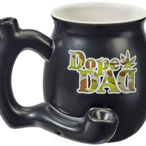 Ceramic Pipe Mug - Roast and Toast - Dope Dad - Camo Print