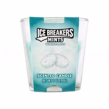 Scented Candle 3oz - Ice Breakers Wintergreen