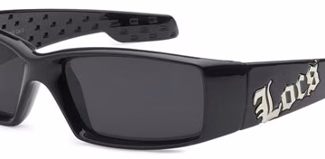 12ct Locs Sunglasses - 8LOC9052BK