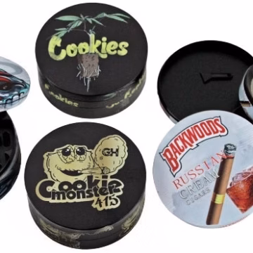 Cookie Backwoods Mix Design - Large 98mm Grinder