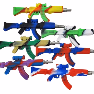 10ct 6" Silicone AK47 Nectar Collector Assortment