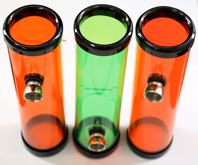 8" Acrylic Smokey Steam Roller