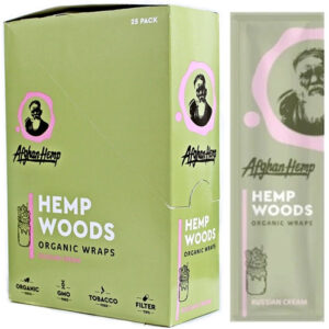 Afghan Hemp Blunt Wraps - Hemp Woods Russian Cream