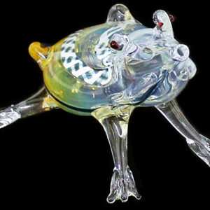 5" Animal Glass Pipe - Frog