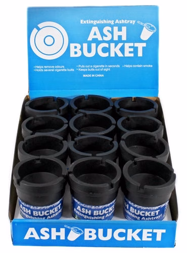 Ash Bucket Extinguishing Cup Holder Ashtray 12pk