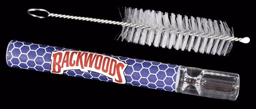 Backwoods 1 Hitter Glass Chillum Assortment 40pk