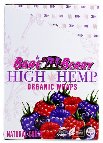 High Hemp Organic Wraps - Bare Berry