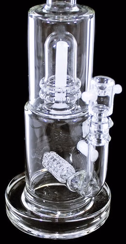 13" Barrel Perk Shower Dome Heavy 14mm Water Pipe