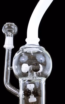 11" Double Molecular Perk 14mm Oil Rig