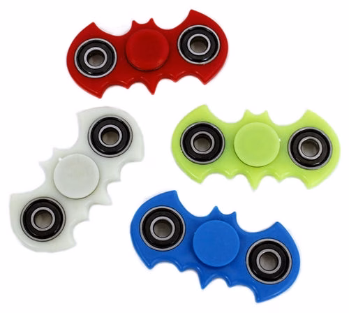 4ct Batman Spinner Fidget Toy Assortment