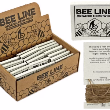 Bee Line 9ft Hemp Wick OG Carton 21pk