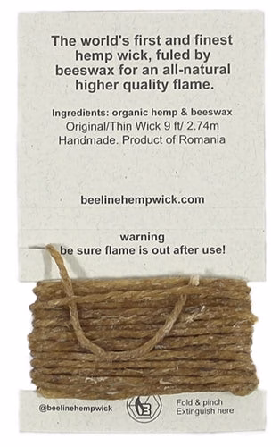 Bee Line 9ft Hemp Wick OG Carton 21pk