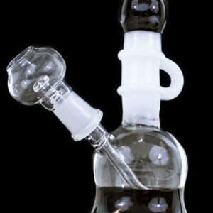 7" Cookies And Cream 14mm Oil Rig Water Pipe