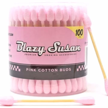 Blazy Susan Cotton Buds - Pink 100pk