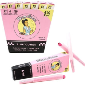 Blazy Susan 1 1-4 Pink Cones - 21pk