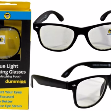 Blue Light Blocking Glasses with Matching Pouch