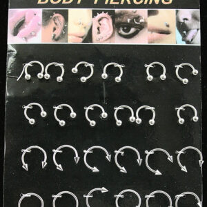 24ct Body Piercing Ball n Spikes