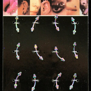 12ct Body Piercing Double Devo