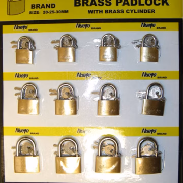 Brass Padlock Nuevo 20-25-30MM