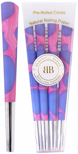 Beautiful Burns 8pk Pre-Rolled 98mm Designer Cones - Bubblegum Lava