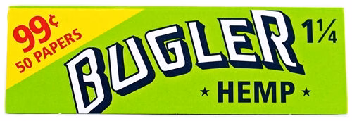 Bugler Rolling Paper .99 Pre-Price Fish Bowl - Hemp