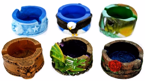 Butt Outs Collectible Mini Ashtrays 12pk