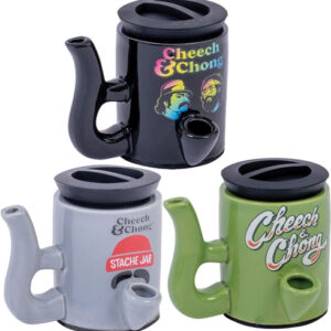 3ct Cheech and Chong Stash Mug Pipe Assortment