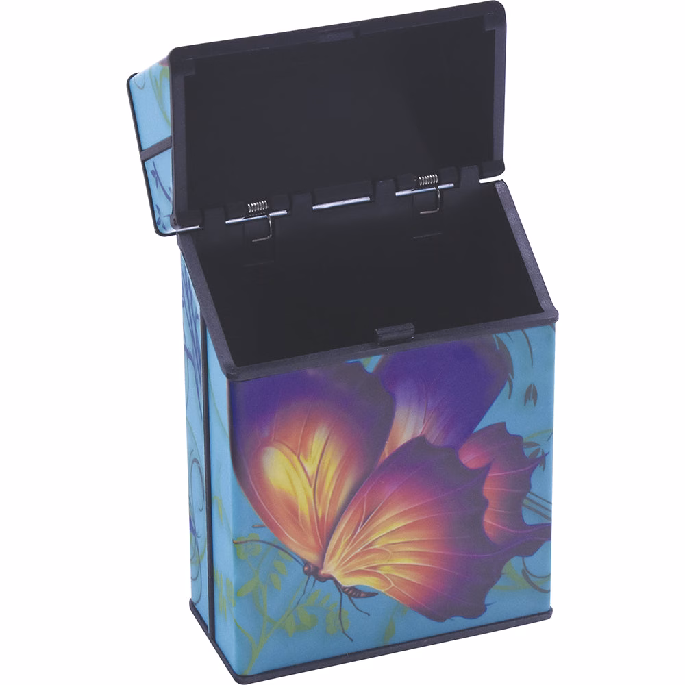 Cigarette Case Glow In Dark Trippy Designs - King Size