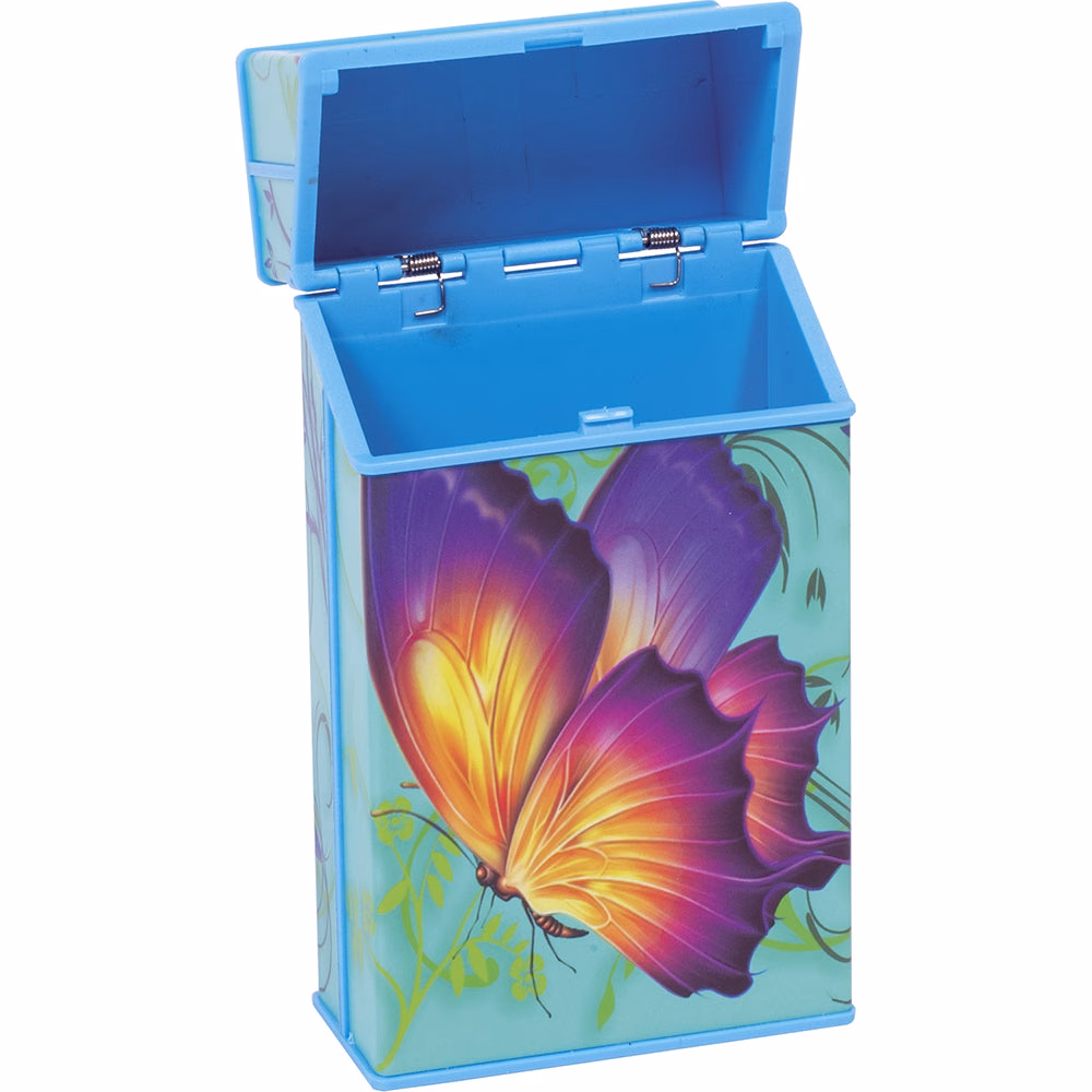 Cigarette Case Glow In Dark Trippy Designs - 100s