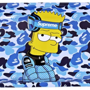 Metal Rolling Tray - Bart Supreme