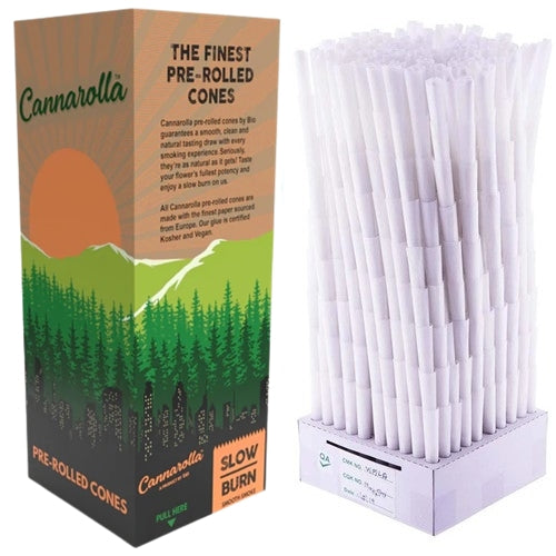 Cannarolla Pre-Roll Cones - Classic White - 98 Special 98mm x 26mm