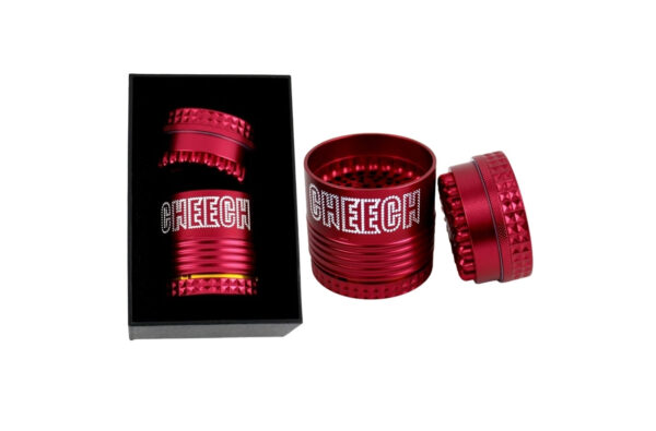 Cheech Quick Release 5pc Logo Grinder with Storage