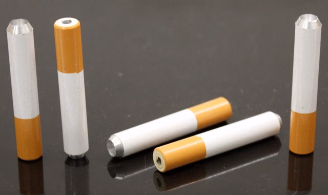 10ct 2" Cigarette Style Metal Pipe
