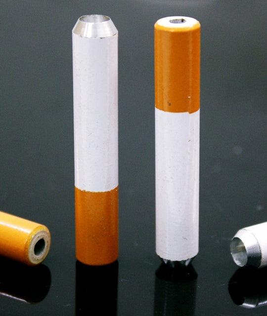 100ct 2" Cigarette Style Metal Pipe