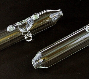 8" Clear Marble Steam Roller