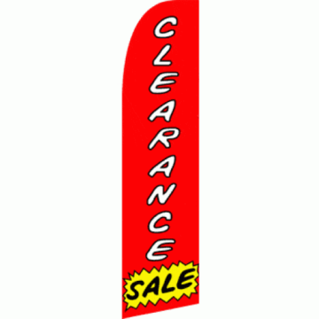 Clearance Sale Windless Business Bow Swooper Feather Flag No Pole
